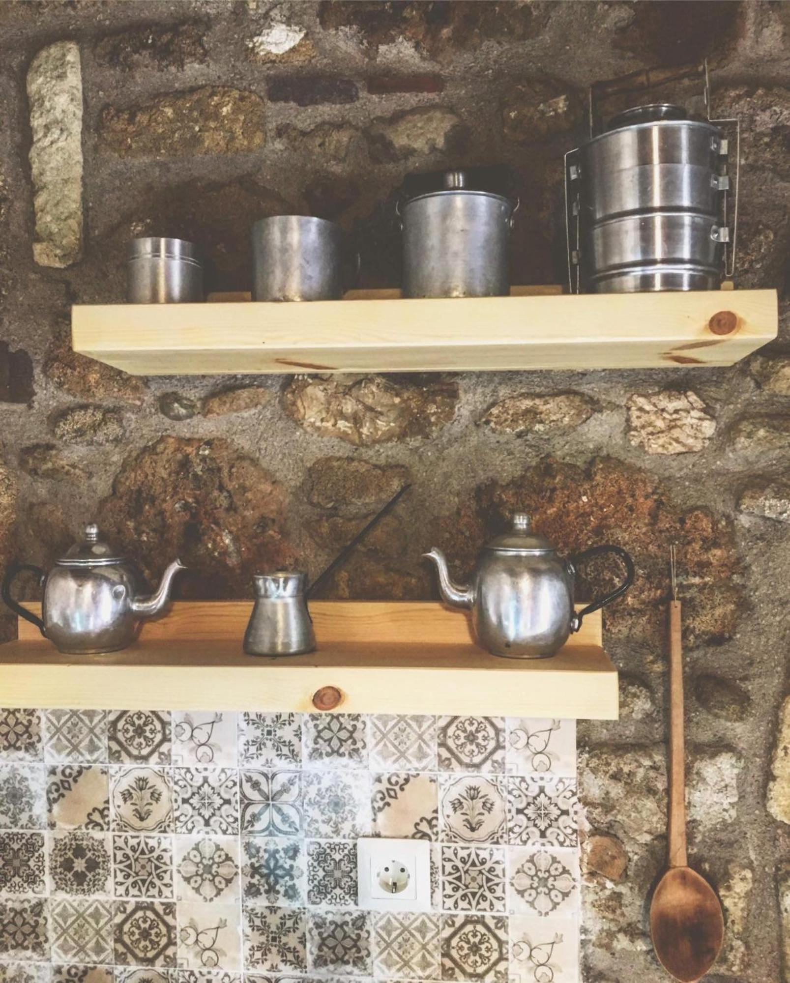 M&M Stone-Village House-Family-Vintage Lindos  Ngoại thất bức ảnh