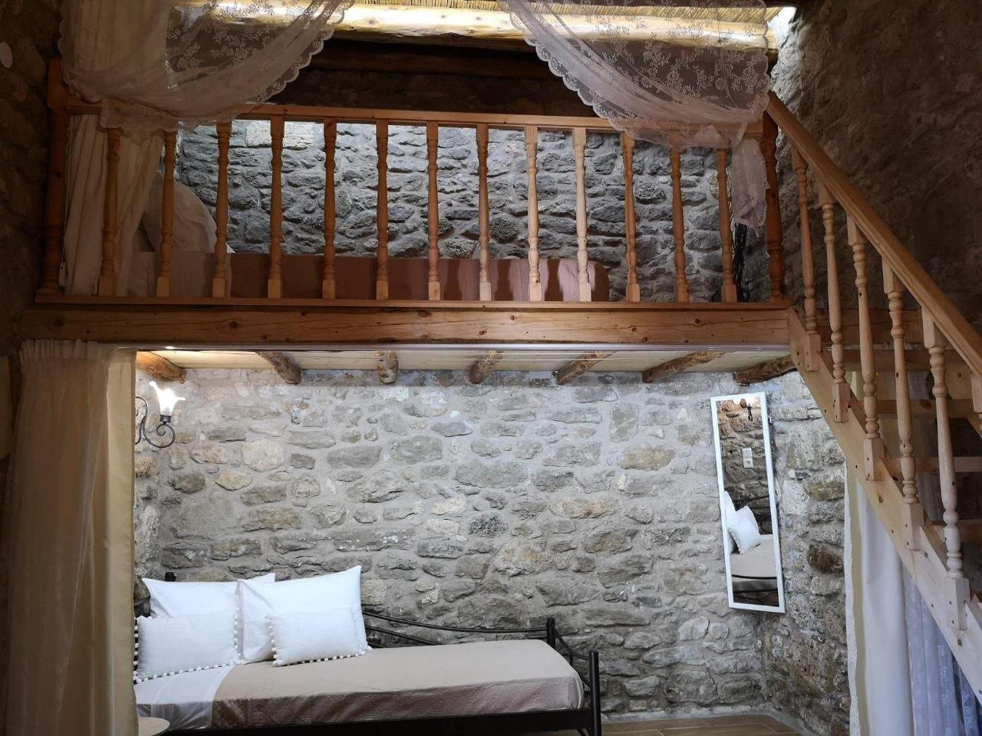 M&M Stone-Village House-Family-Vintage Lindos  Ngoại thất bức ảnh