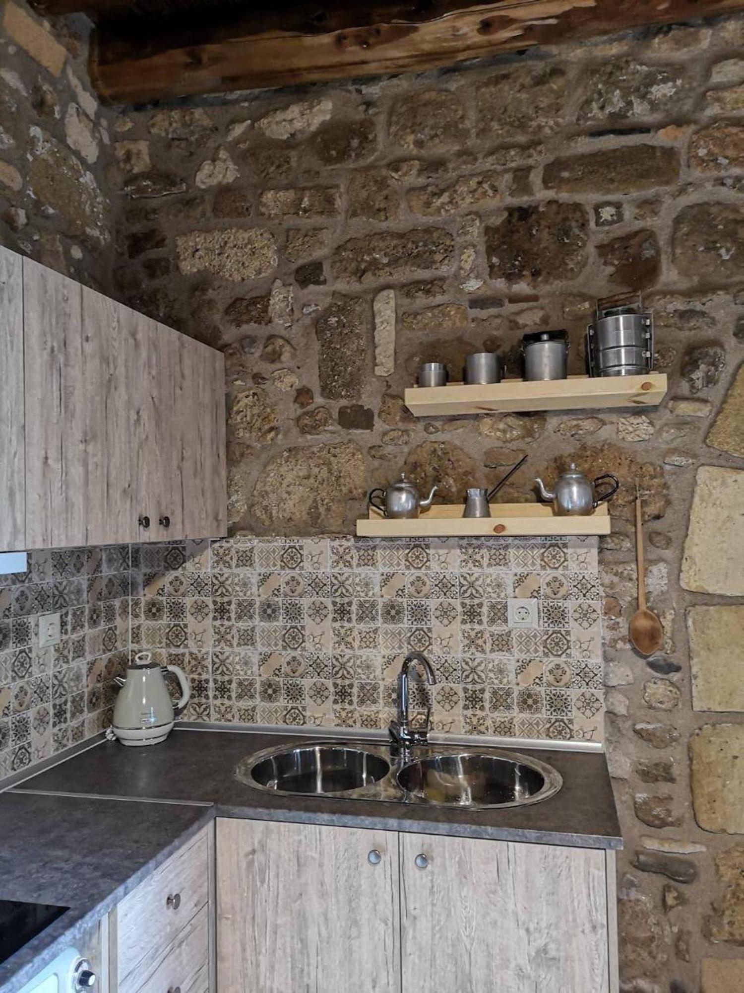 M&M Stone-Village House-Family-Vintage Lindos  Ngoại thất bức ảnh